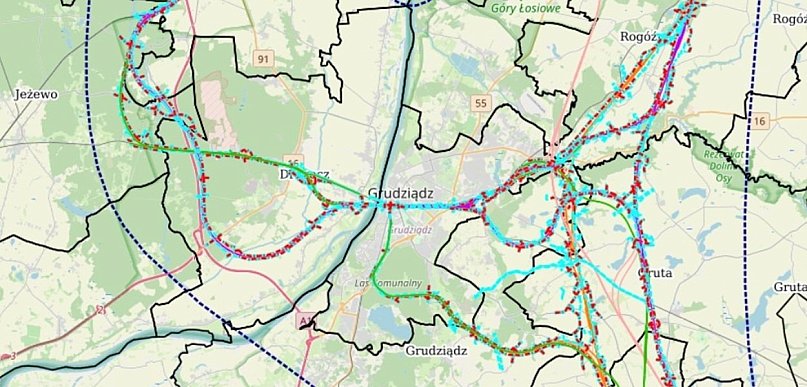 Wytypowano dwa najkorzystniejsze warianty CPK dla naszego regionu (W7 i W20)