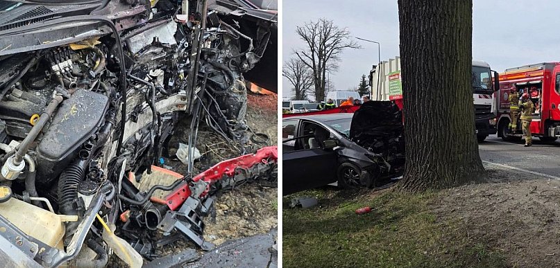 Poważny wypadek w Świerkocinie. Na miejscu działają służby