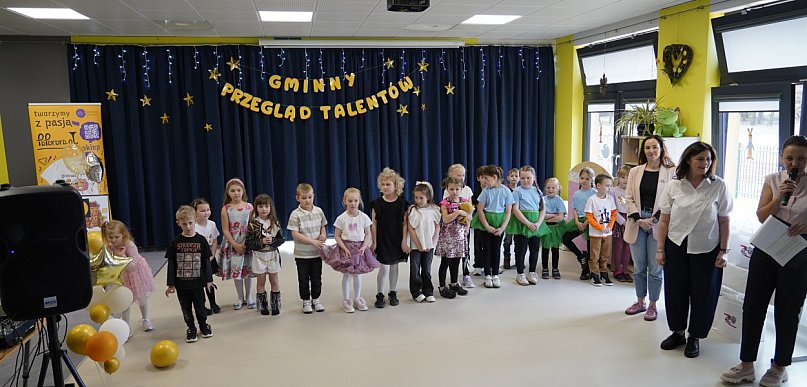Małe talenty, wielka scena! II Gminny Przegląd Przedszkolaków w Wałdowie Szlacheck