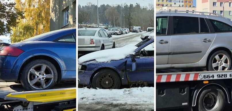Grudziądz walczy z „wrakami”. Skuteczna ofensywa Straży Miejskiej w I kwartale