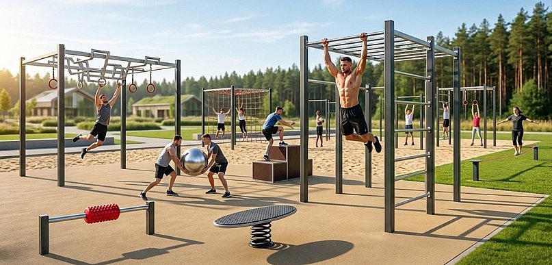 Top 10 urządzeń do street workout'u – ranking najpopularniejszych konstrukcji
