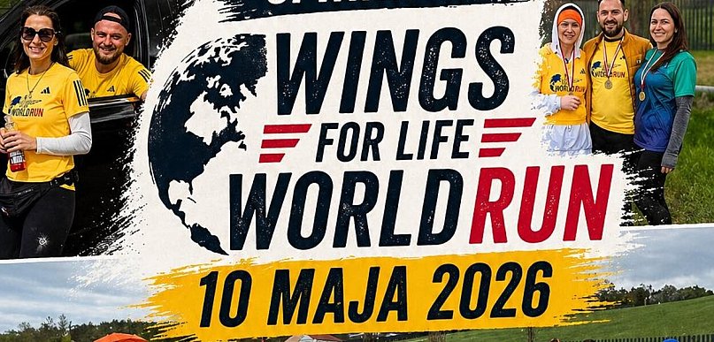 Pobiegnijmy razem dla tych, którzy nie mogą! Wings for Life World Run w Grudziądzu