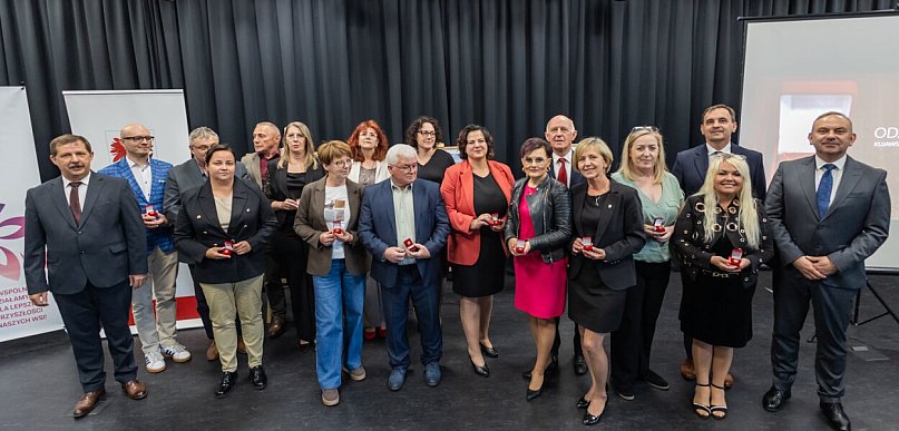 Sołtysi z powiatu grudziądzkiego wyróżnieni odznakami honorowymi