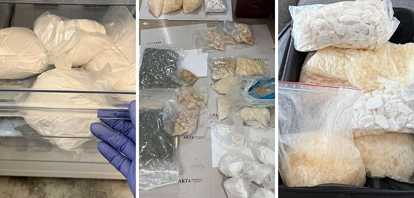 Ponad 30 kilogramów narkotyków w Grudziądzu. Kryminalni zatrzymali 37-latka