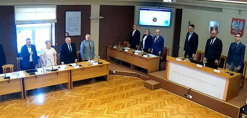 XXXIII sesja Rady Miejskiej Grudziądza IX kadencji - transmisja online