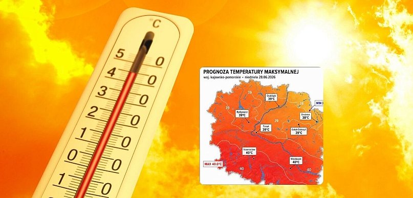 Fala upałów nadciąga nad region. Termometry mogą wskazać nawet 40°C!