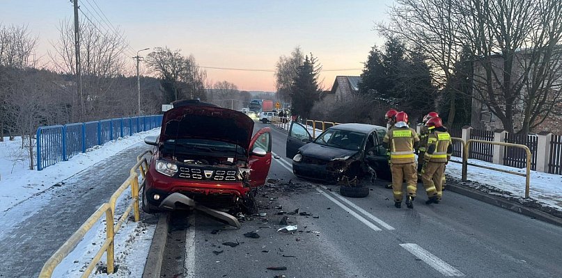 Wypadek w Świerkocinie. Zablokowana DK55, są ranni
