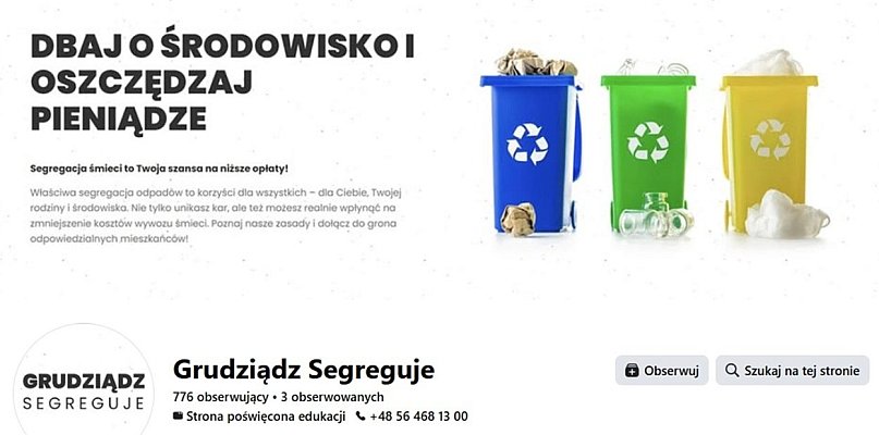 Kolejne tysiące z kieszeni mieszkańców na „rolki”. Tak Grudziądz płaci za segregac