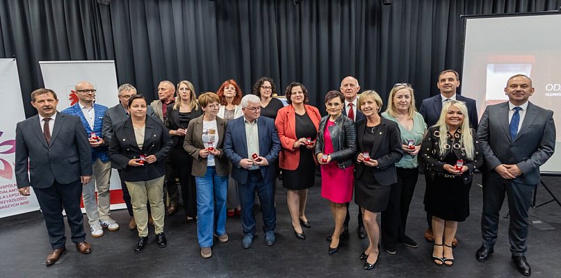 Sołtysi z powiatu grudziądzkiego wyróżnieni odznakami honorowymi
