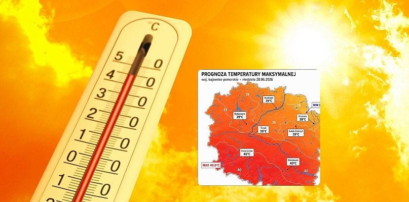 Fala upałów nadciąga nad region. Termometry mogą wskazać nawet 40°C!