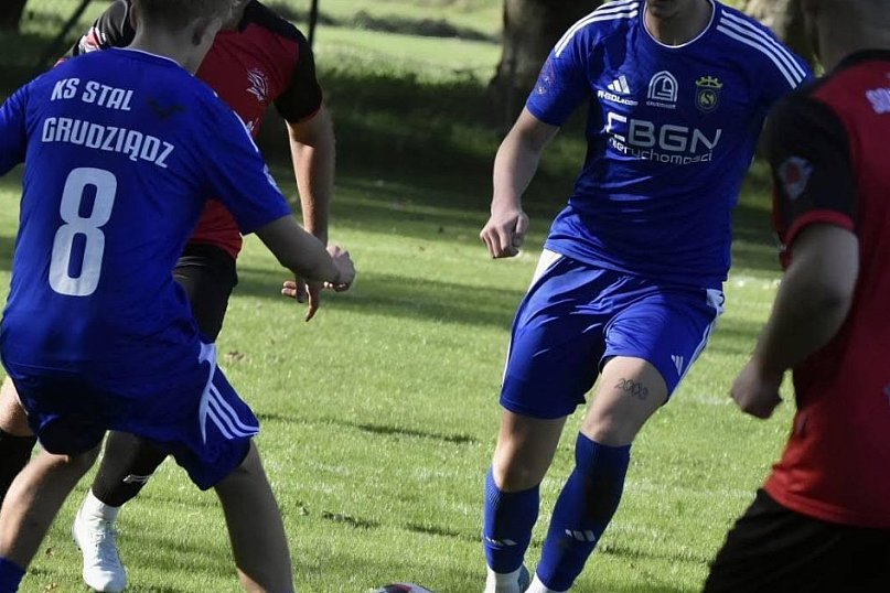 Młoda Stal Grudziądz nie zwalnia tempa! Pewne zwycięstwo nad Sokołem Radomin