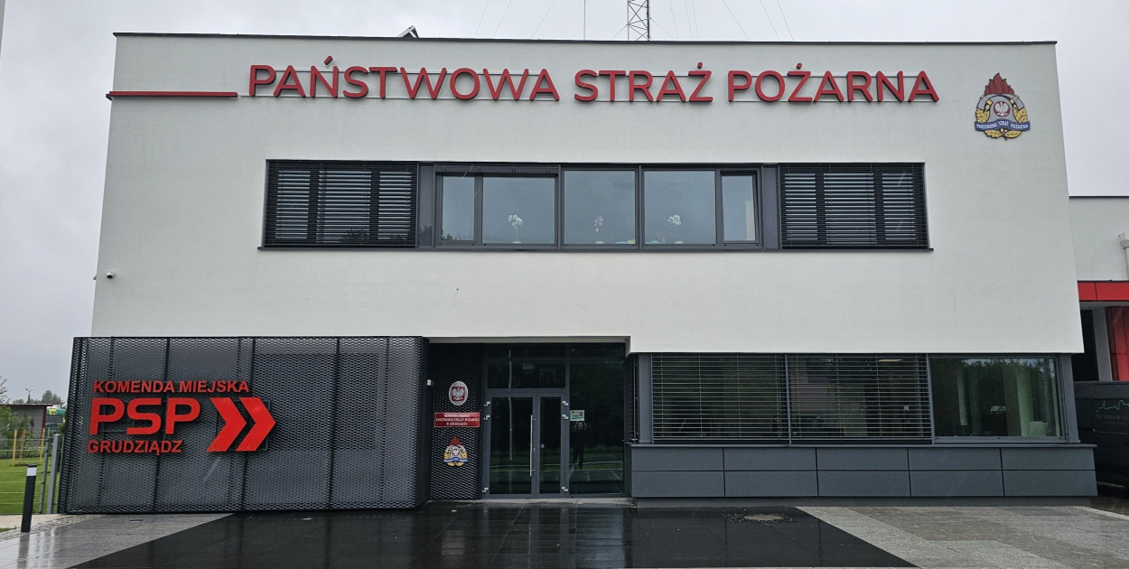 Ważna informacja dla mieszkańców. Komenda Straży Pożarnej w Grudziądzu ma nową sie
