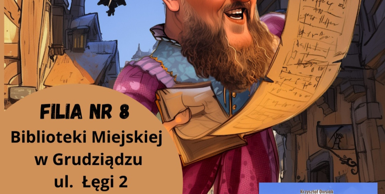 Spotkanie autorskie z Krzysztofem Owsiakiem, autorem powieści Wyprawa po Smocze Jajo