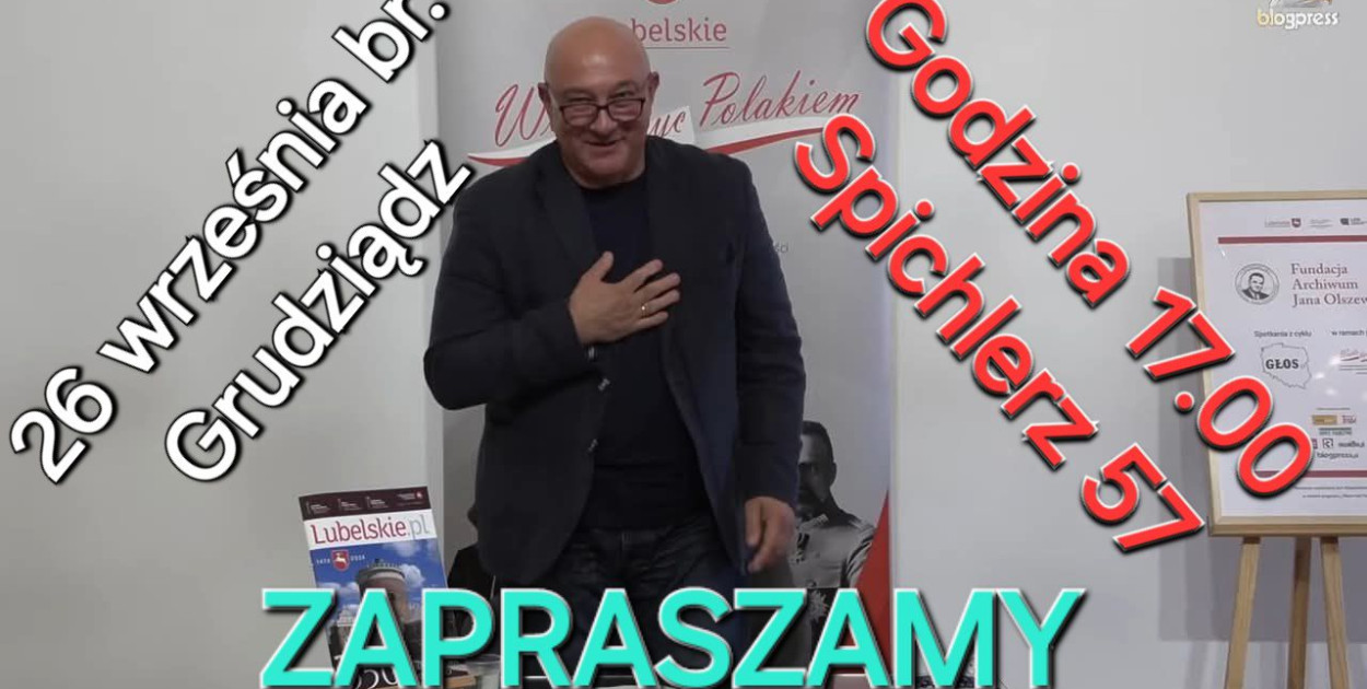 Spotkanie autorskie z Redaktorem Tadeusz Płużański