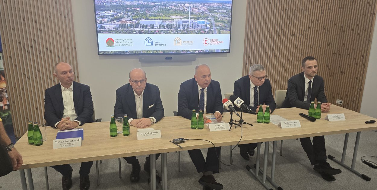 Rewolucja w ciepłownictwie zaczyna się w Grudziądzu. OPEC uruchomił unikatowy koci