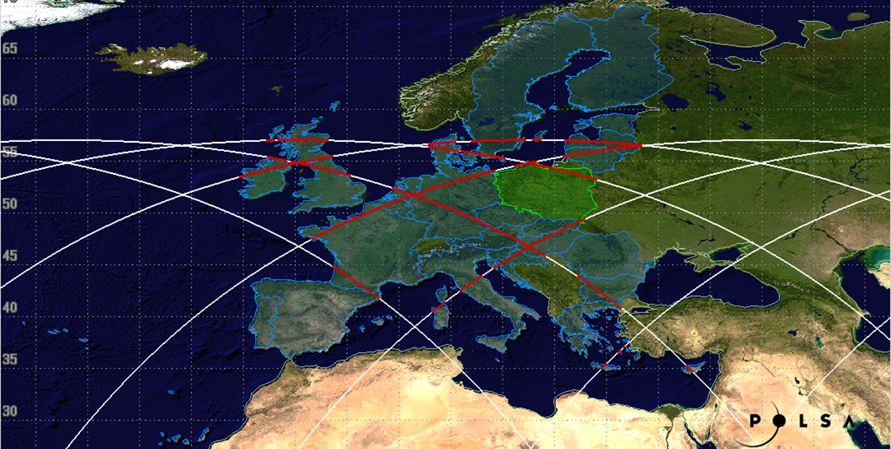 Chińska rakieta wchodzi w atmosferę. POLSA monitoruje sytuację – komunikat