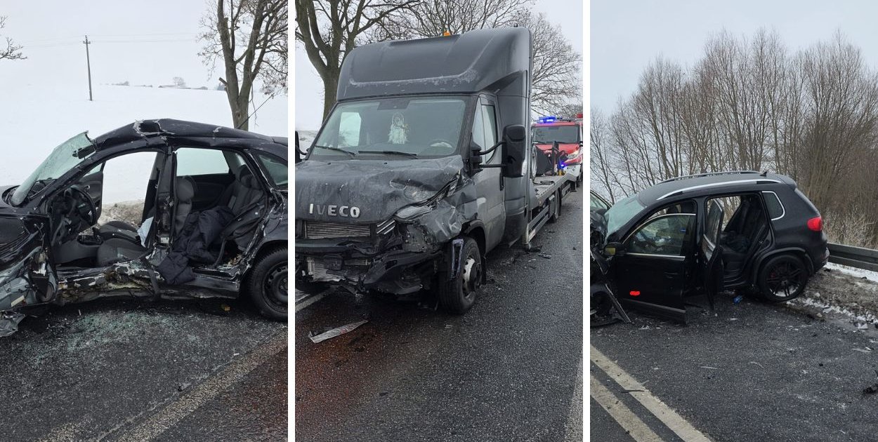 Czarna seria na drogach regionu. Dwa poważne wypadki w ciągu kilku godzin
