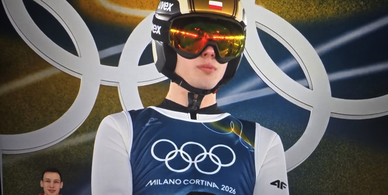 Kacper Tomasiak zdobywa srebrny medal olimpijski w skokach narciarskich
