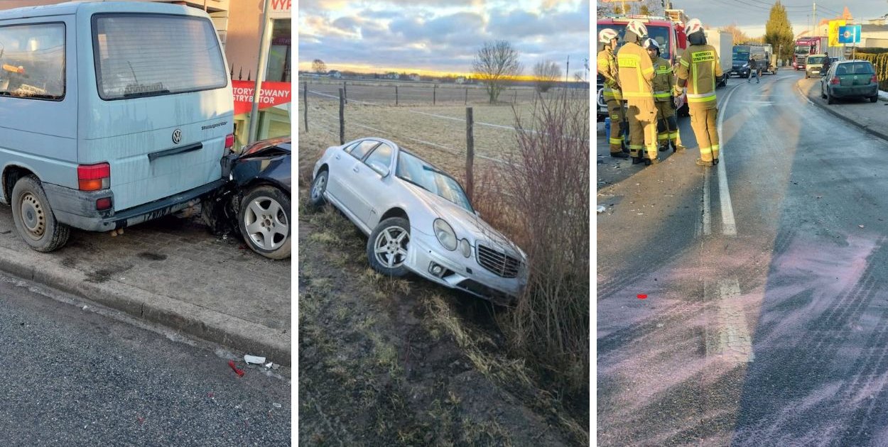 Czarne poranki w powiecie grudziądzkim: Seria kolizji pod Szynychem i Radzyniem Ch