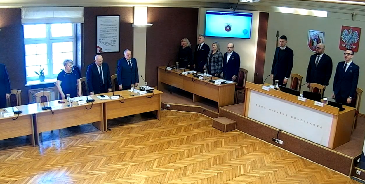 XXX sesja Rady Miejskiej Grudziądza IX kadencji - transmisja online