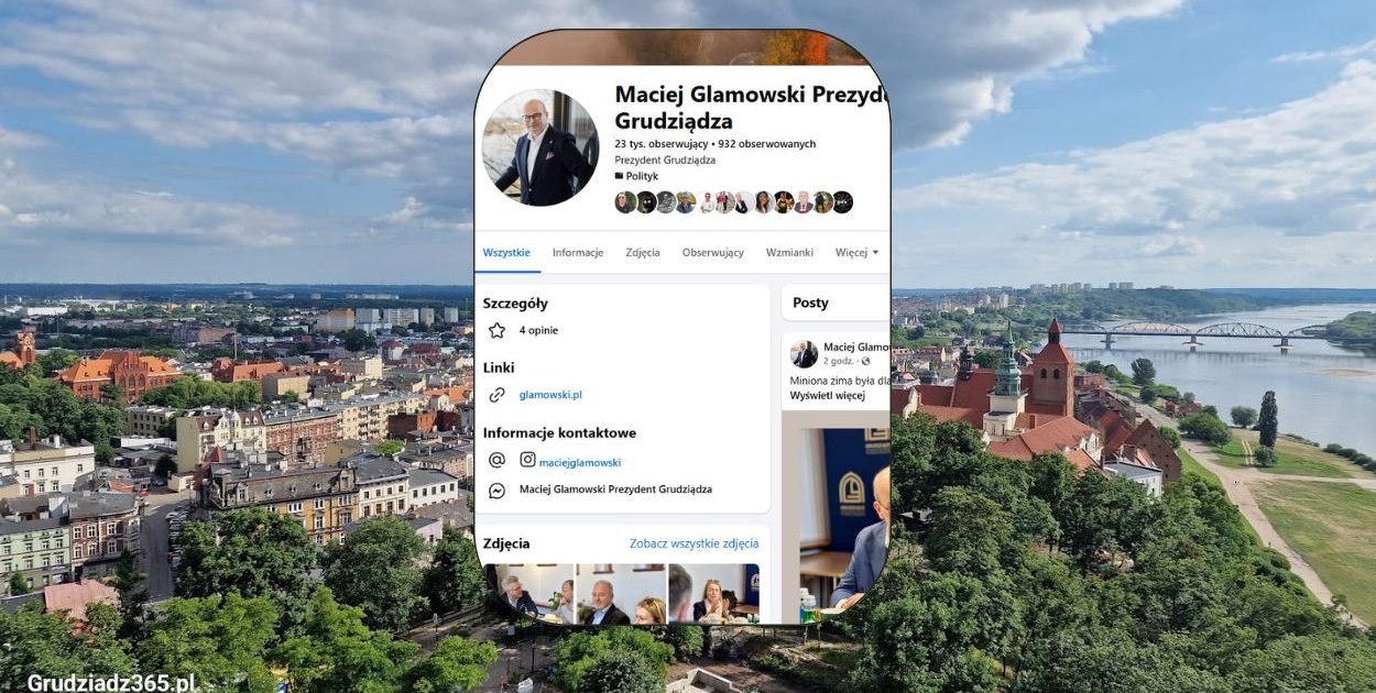 Prywatny folwark prezydenta Grudziądza? Ratusz umywa ręce od cenzury na Facebooku