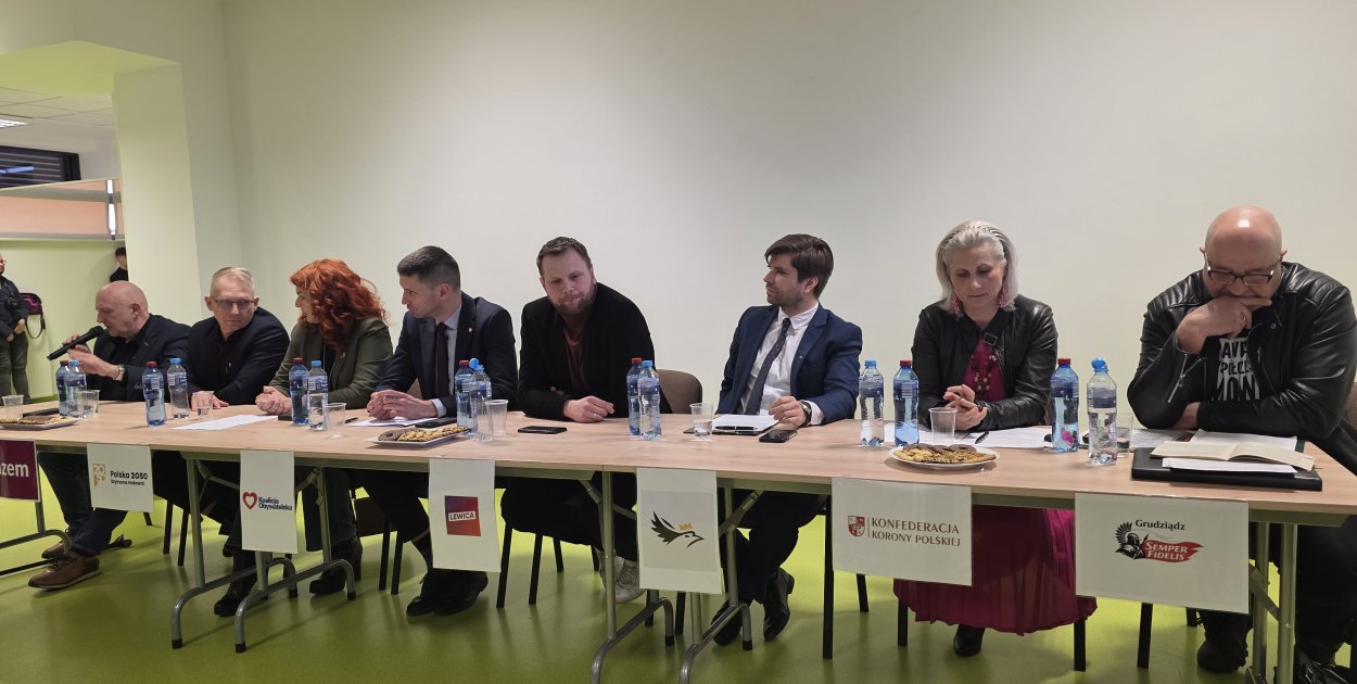 Debata polityczna w Grudziądzu: „Czy Polska to kraj dla młodych ludzi?”