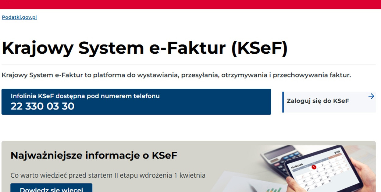 Od środy rusza kolejny etap Krajowego Systemu e-Faktur