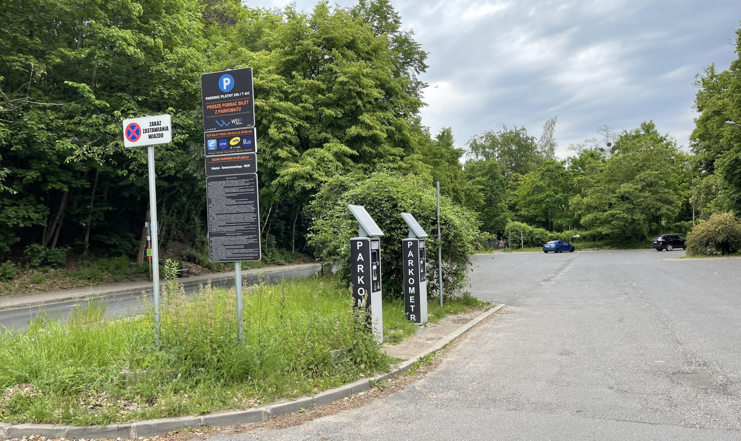 Obraz zawierający na wolnym powietrzu, drzewo, niebo, drogaOpis wygenerowany automatycznie